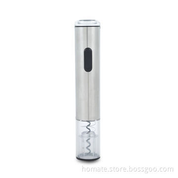 Electric Corkscrew with Rechargeable Battery Power Supply and Nice Blue Charging Indication Light